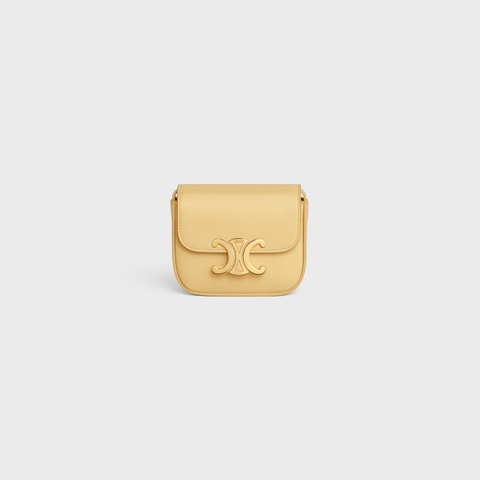 Replicate MINI CLAUDE IN SHINY CALFSKIN POLLEN(1:1 replica)