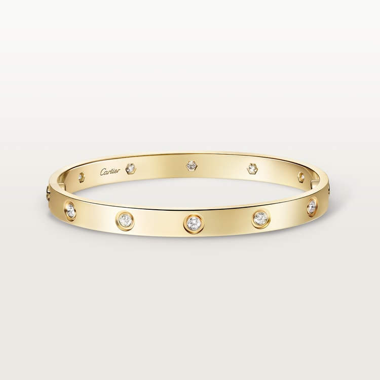 Replicate LOVE bracelet, classic model,10 diamonds(1:1 replica)