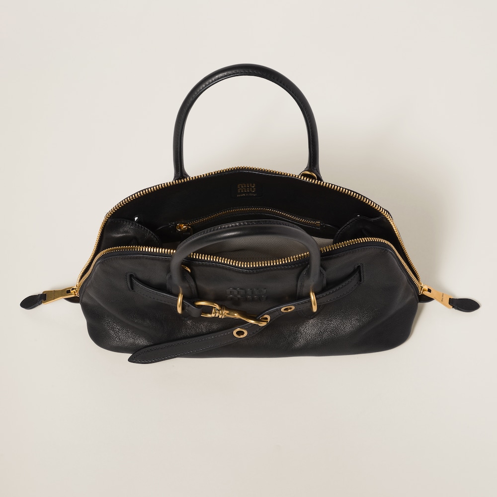 Replicate Aventure nappa leather top-handle bag(1:1 replica)