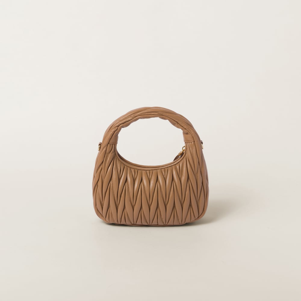 Replicate Wander matelassé nappa leather hobo bag(1:1 replica)