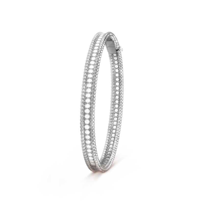Replicate Perlée diamonds bracelet, 1 row, medium model(1:1 replica)