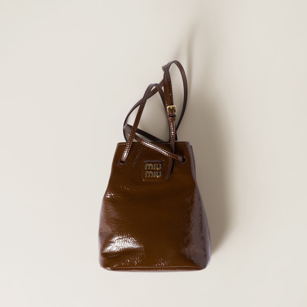 Replicate Naplak patent leather pouch(1:1 replica)