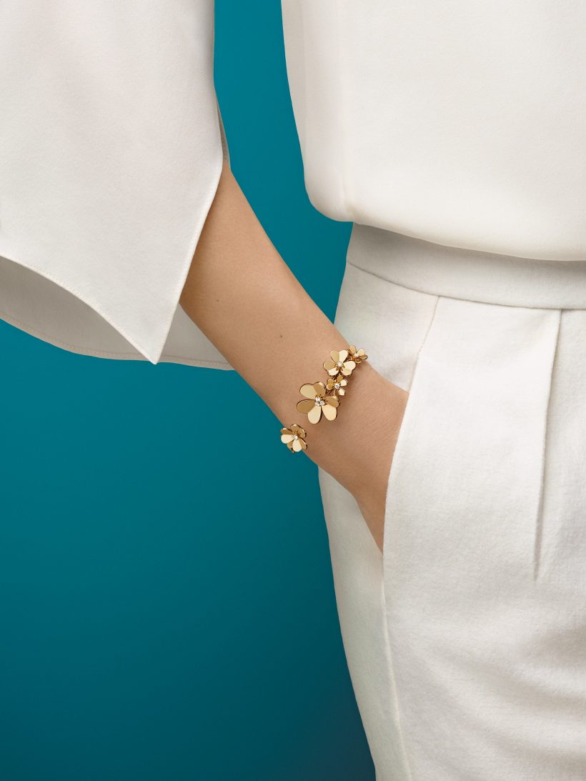 Replicate Frivole bracelet, 7 flowers, medium model(1:1 replica)