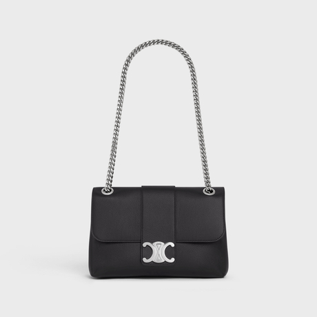 Replicate MEDIUM CELINE VICTOIRE BAG IN SUPPLE CALFSKIN BLACK(1:1 replica)