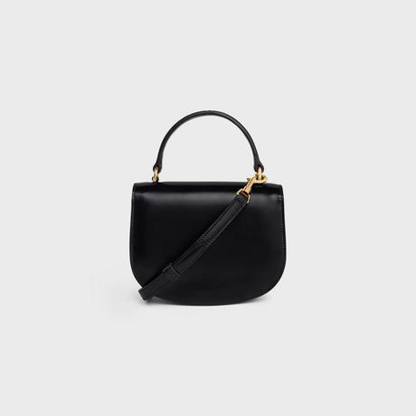 Replicate MINI BESACE CLEA IN SHINY CALFSKIN BLACK(1:1 replica)