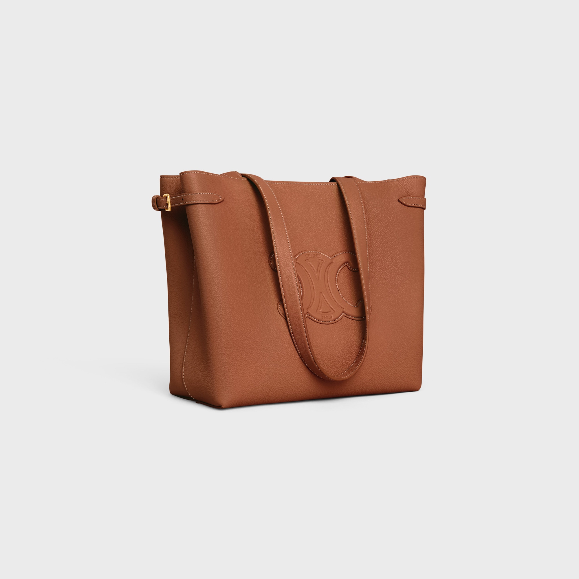 Replicate SMALL CABAS ANAÏS CUIR TRIOMPHE IN GRAINED CALFSKIN(1:1 replica)