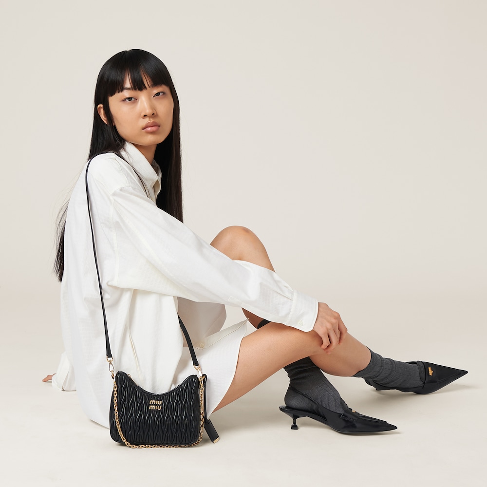 Replicate Matelassé nappa leather shoulder bag(1:1 replica)