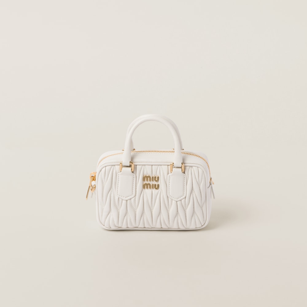 Replicate Arcadie Matelassé nappa leather micro-bag(1:1 replica)