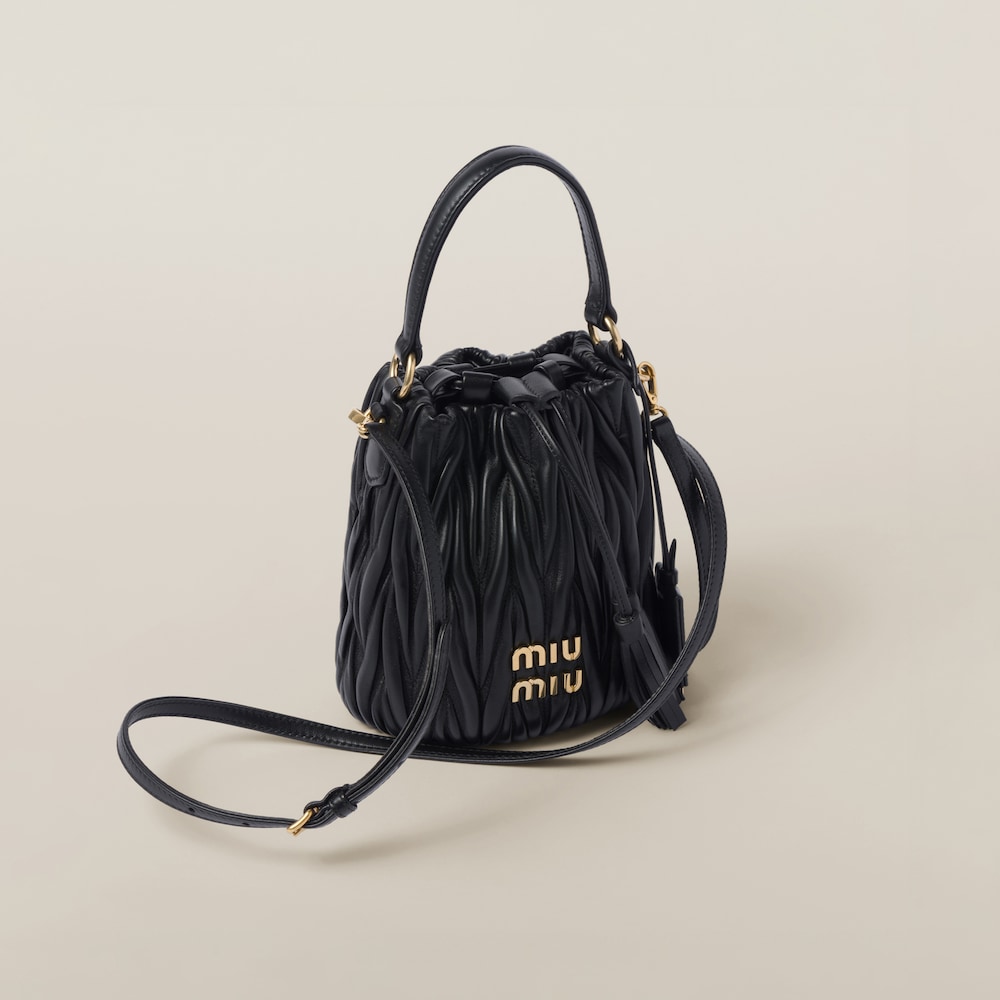Replicate Matelassé nappa leather bucket bag(1:1 replica)