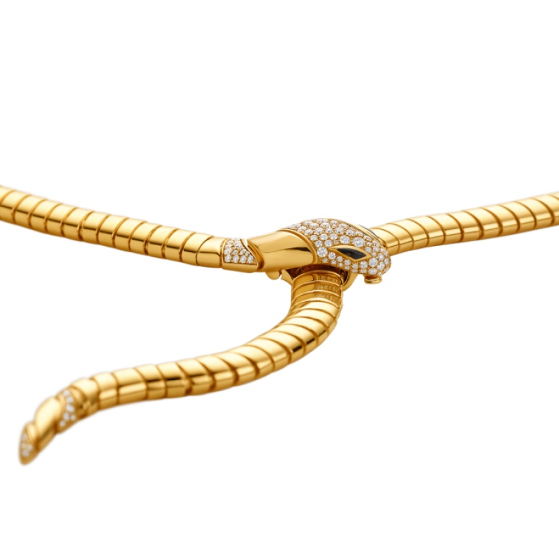 Replicate Serpenti Tubogas Necklace(1:1 replica)