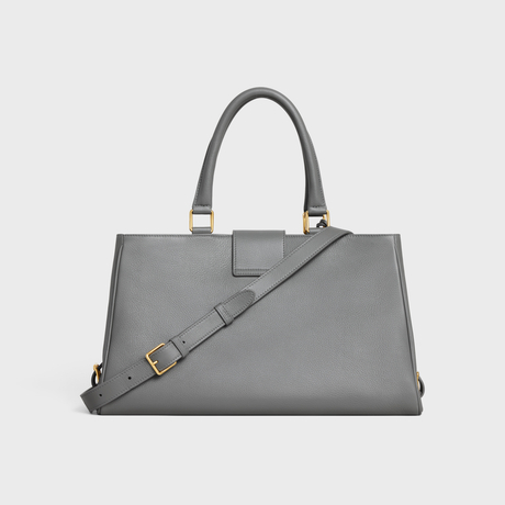 Replicate MEDIUM APPOLINE BAG IN SUPPLE CALFSKIN ZINC(1:1 replica)