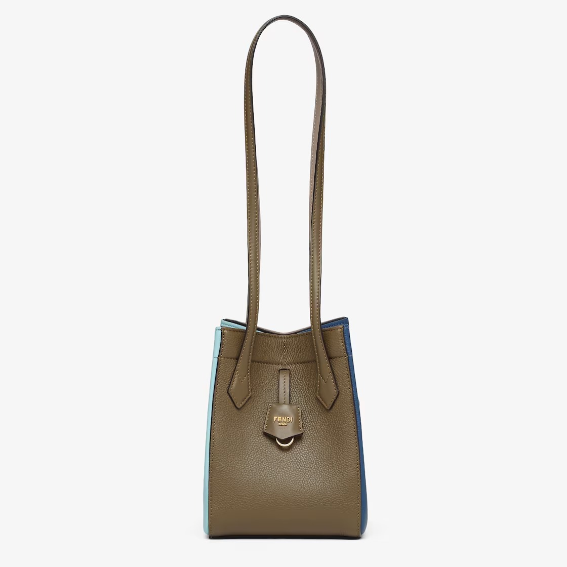 Replicate Fendi Origami Mini Multicolour Leather Mini Bag That Can Be Transformed(1:1 replica)