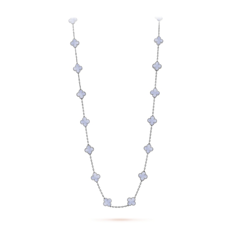 Replicate Vintage Alhambra long necklace, 20 motifs(1:1 replica)