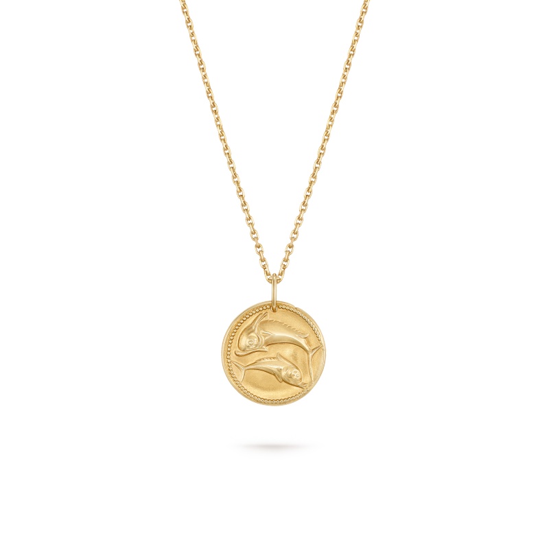 Replicate Zodiaque medal Piscium (Pisces)(1:1 replica)