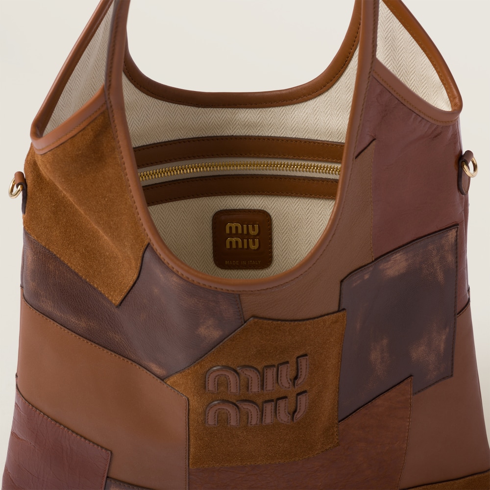 Replicate IVY leather patchwork bag(1:1 replica)