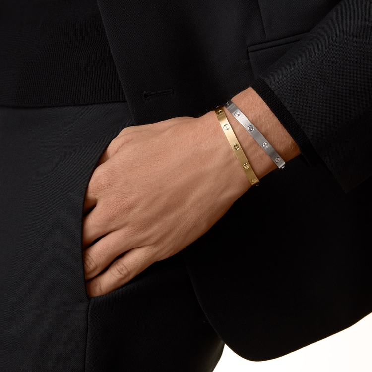Replicate LOVE bracelet, classic model, brushed(1:1 replica)