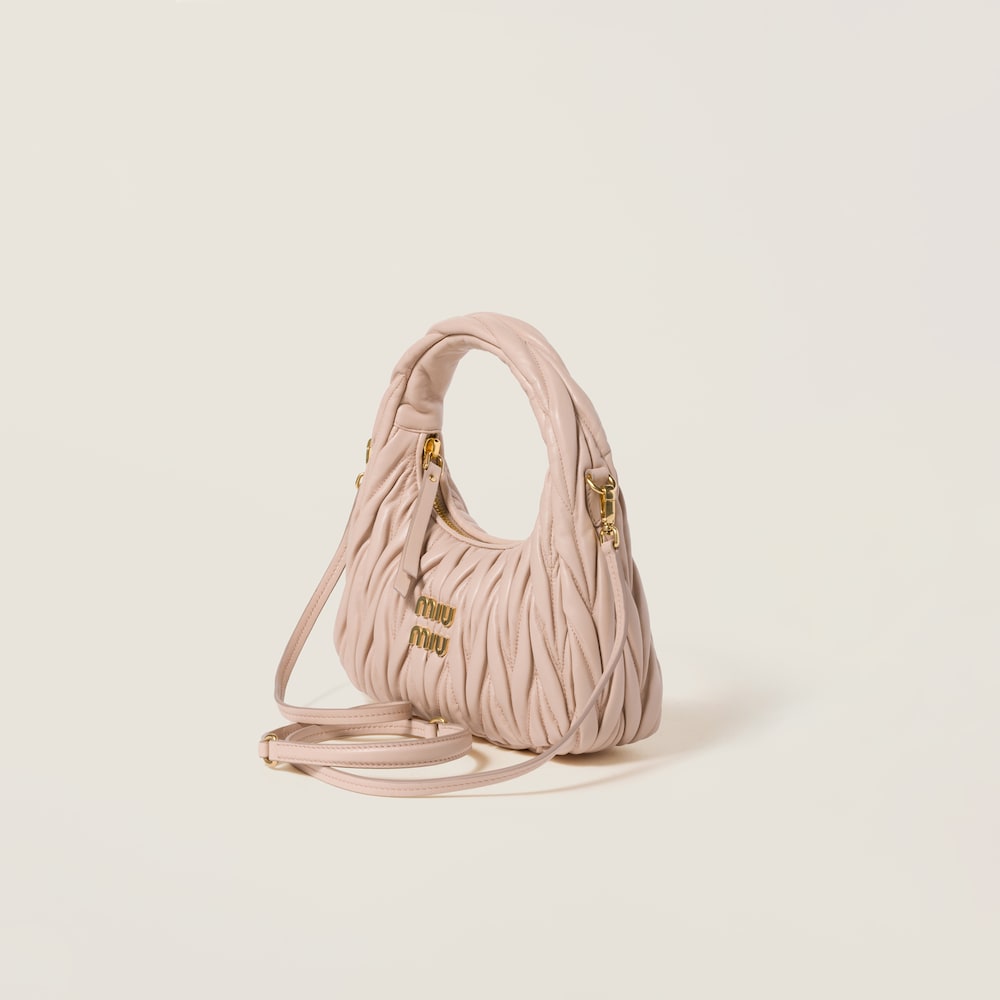 Replicate Wander matelassé nappa leather hobo bag(1:1 replica)