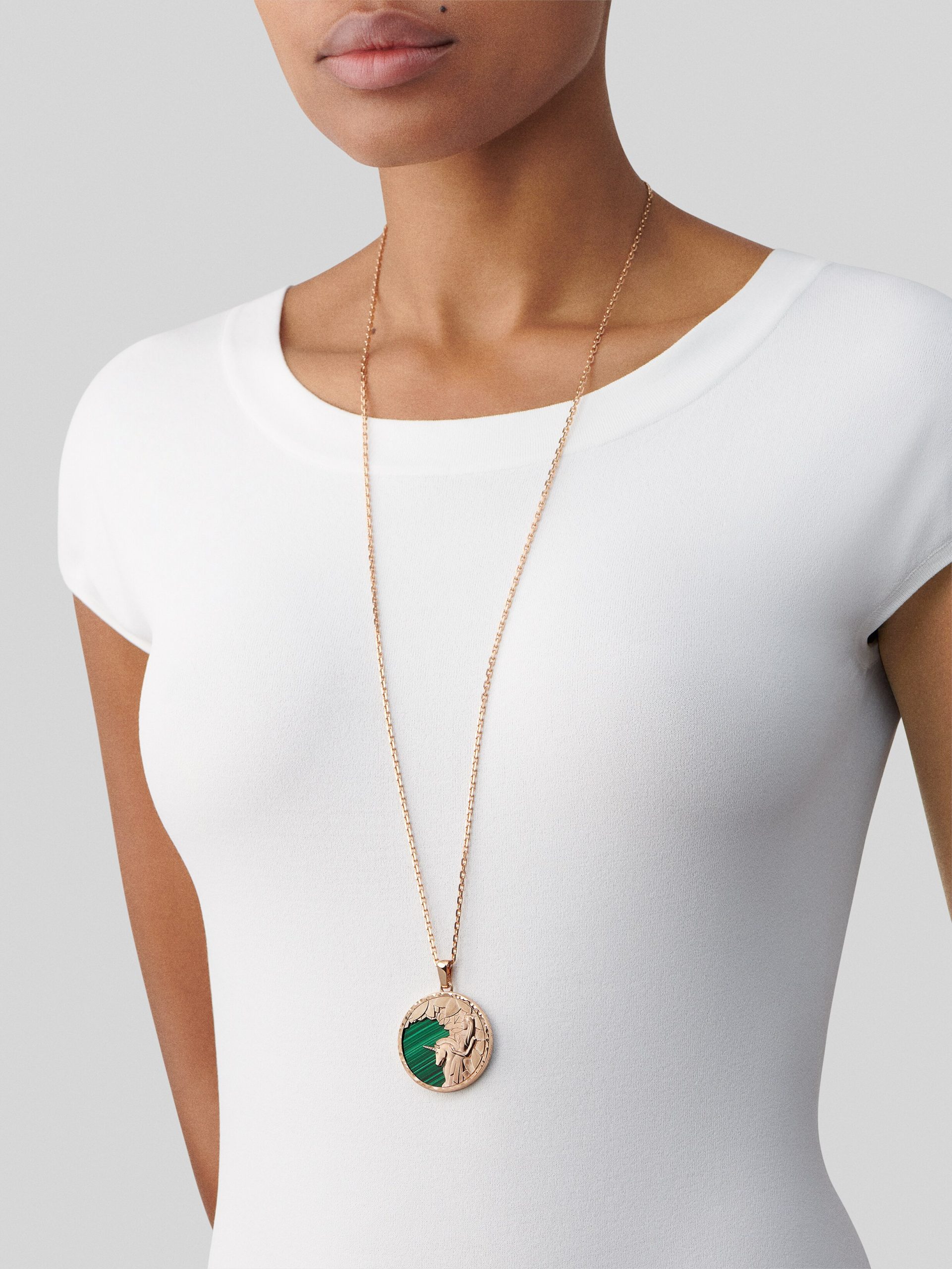 Replicate Zodiaque long necklace Virginis (Virgo)(1:1 replica)