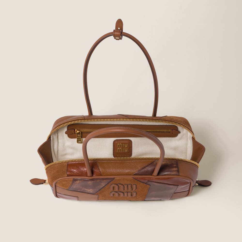 Replicate Beau leather patchwork bag(1:1 replica)