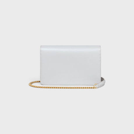 Replicate WALLET ON CHAIN MARGO IN SHINY CALFSKIN MOON(1:1 replica)