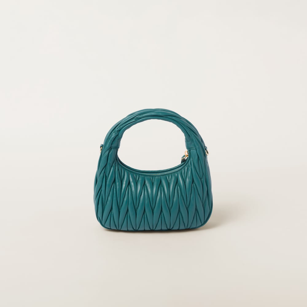 Replicate Wander matelassé nappa leather hobo bag(1:1 replica)