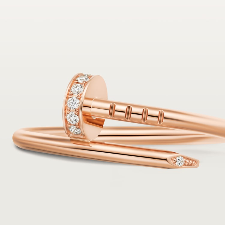 Replicate Juste un Clou ring, small model, diamonds(1:1 replica)