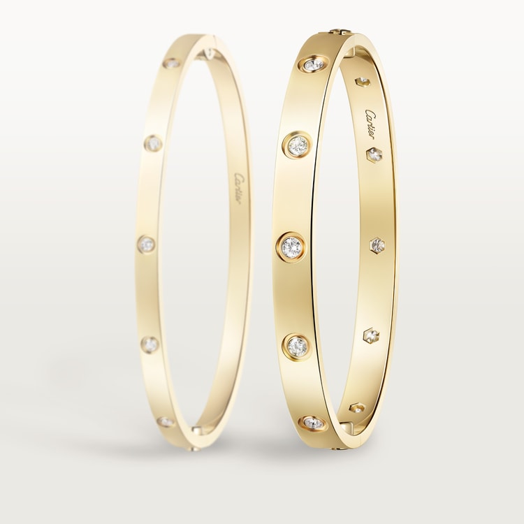 Replicate LOVE bracelet, classic model,10 diamonds(1:1 replica)