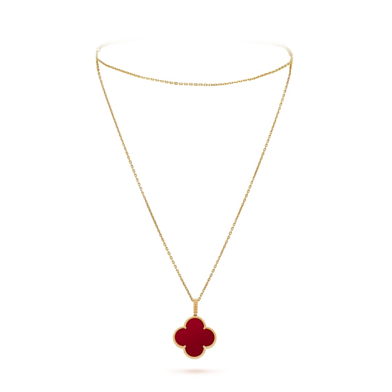 Replicate Magic Alhambra long necklace, 1 motif(1:1 replica)