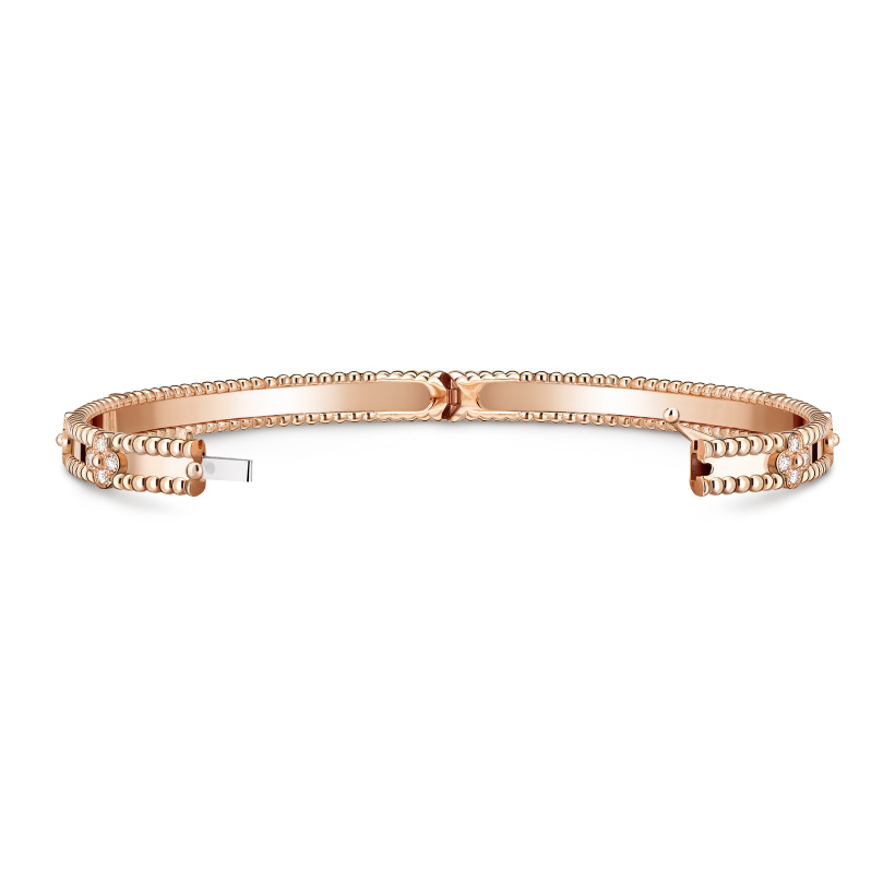 Replicate Perlée sweet clovers bracelet, medium model(1:1 replica)