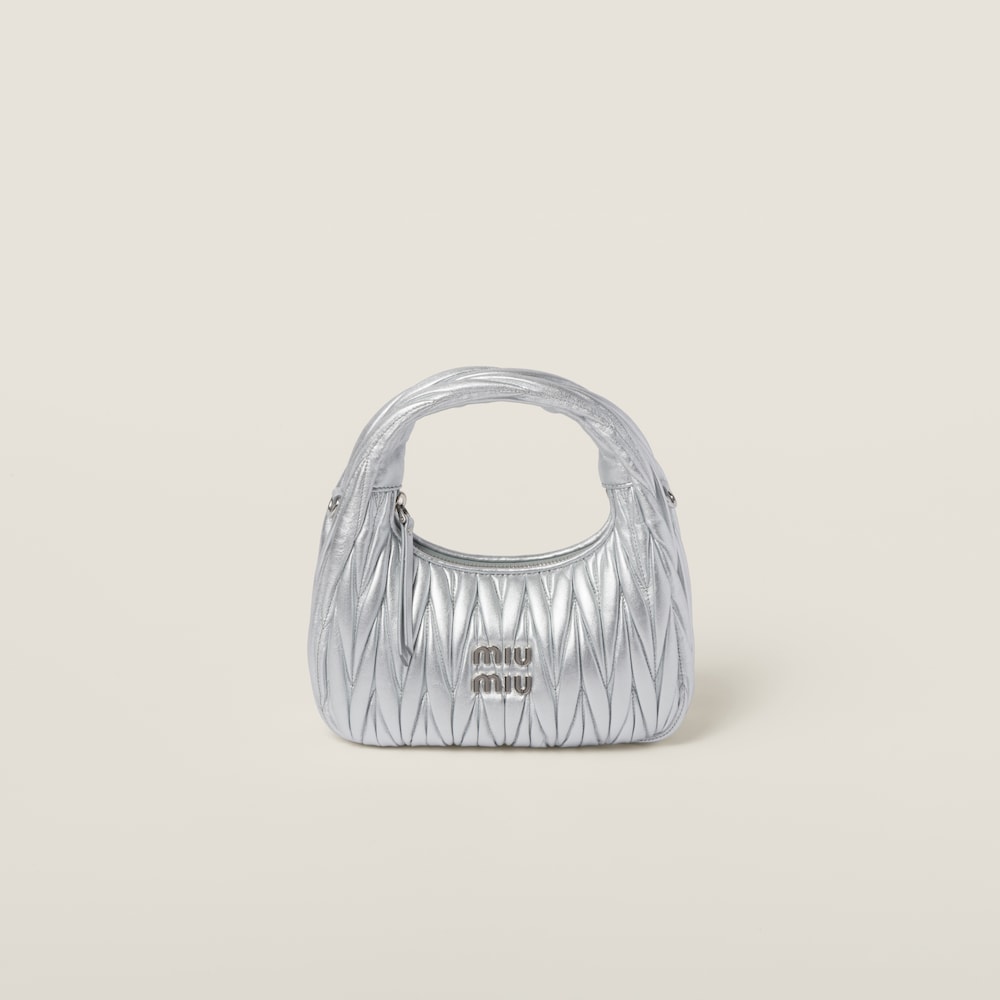 Replicate Wander matelassé nappa leather hobo bag(1:1 replica)