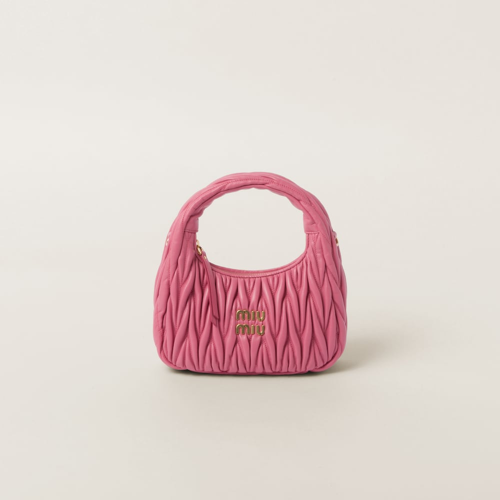Replicate Wander matelassé nappa leather hobo bag(1:1 replica)