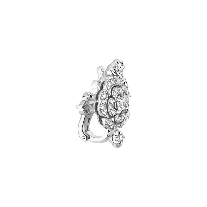 Replicate Bouton de Camélia earrings(1:1 replica)