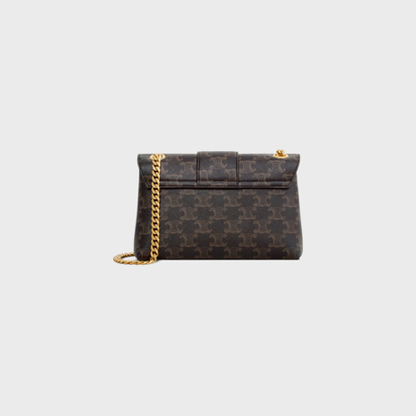 Replicate TEEN CELINE VICTOIRE BAG IN TRIOMPHE CANVAS TAN(1:1 replica)