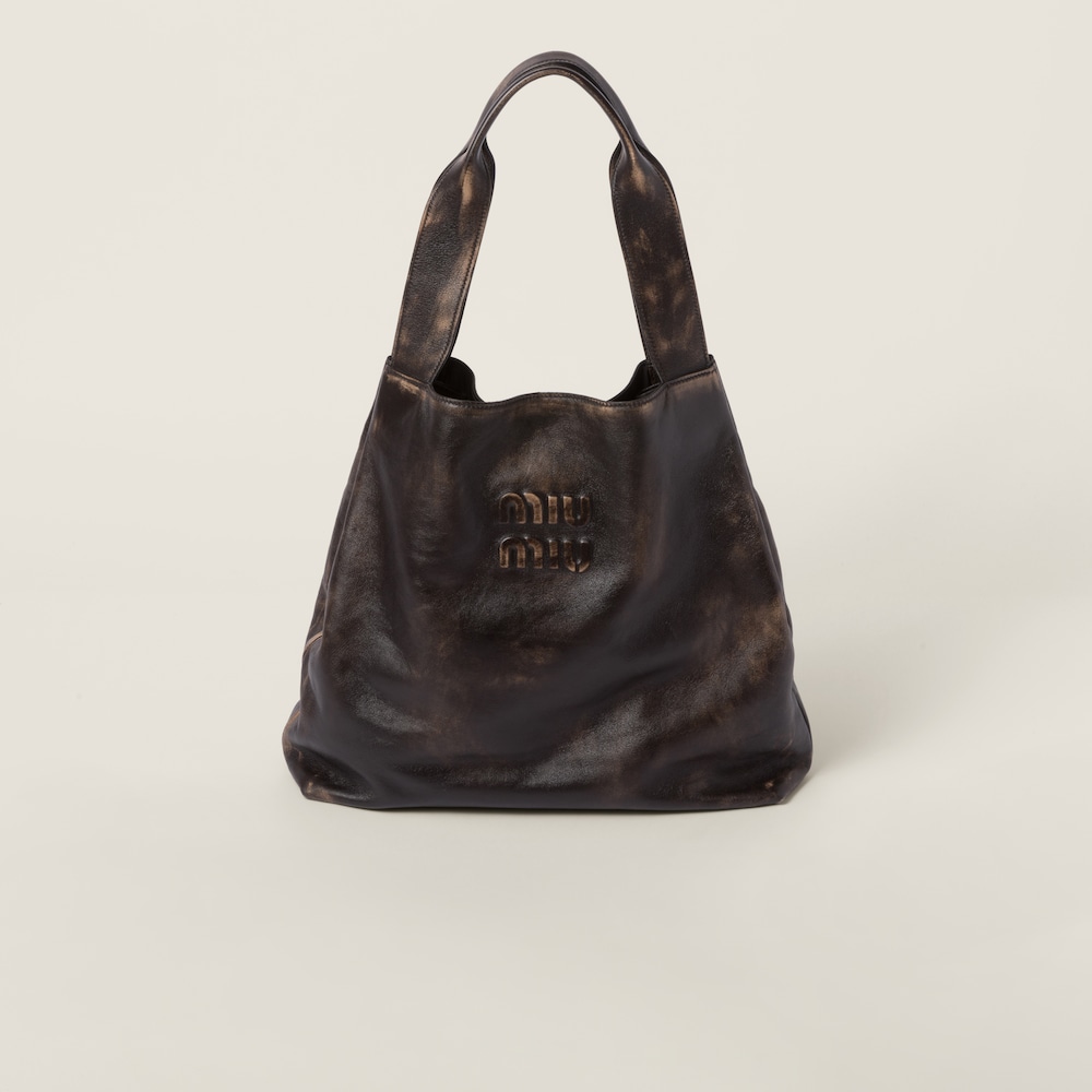 Replicate Nappa hobo bag with logo(1:1 replica)