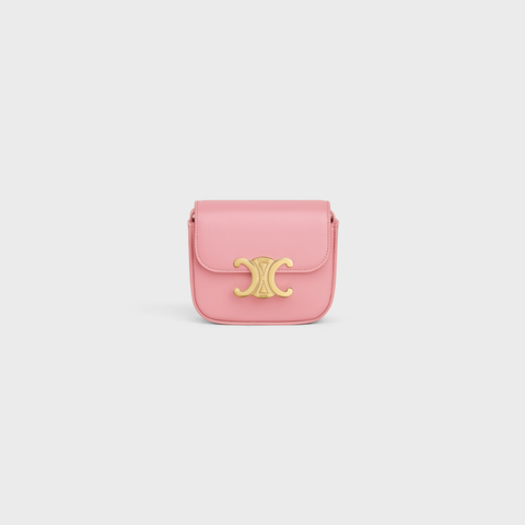 Replicate MINI CLAUDE IN SHINY CALFSKIN ROSE(1:1 replica)