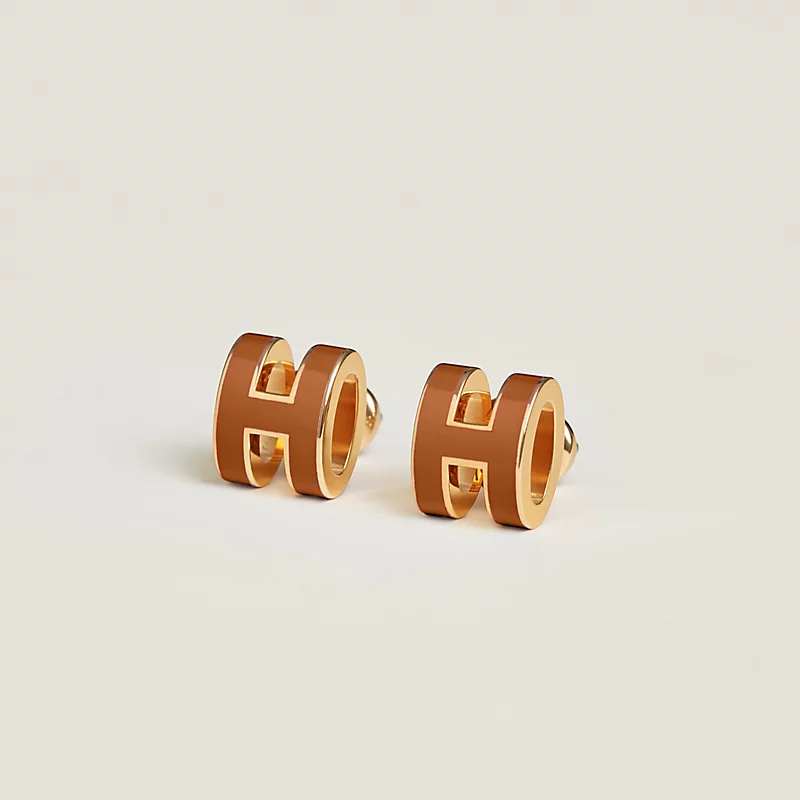 Replicate Mini Pop H Earrings(1:1 replica)