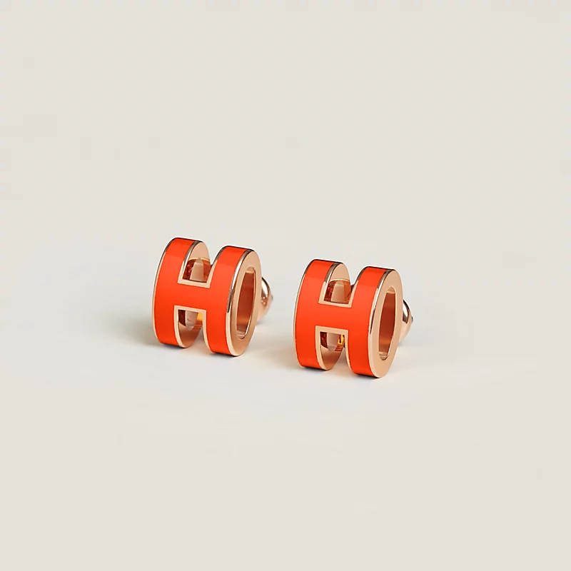 Replicate Mini Pop H Earrings(1:1 replica)