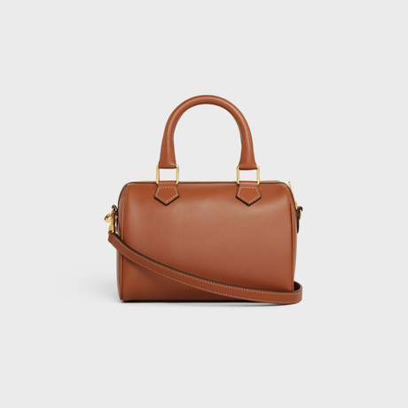 Replicate SMALL BOSTON IN SMOOTH CALFSKIN TAN(1:1 replica)