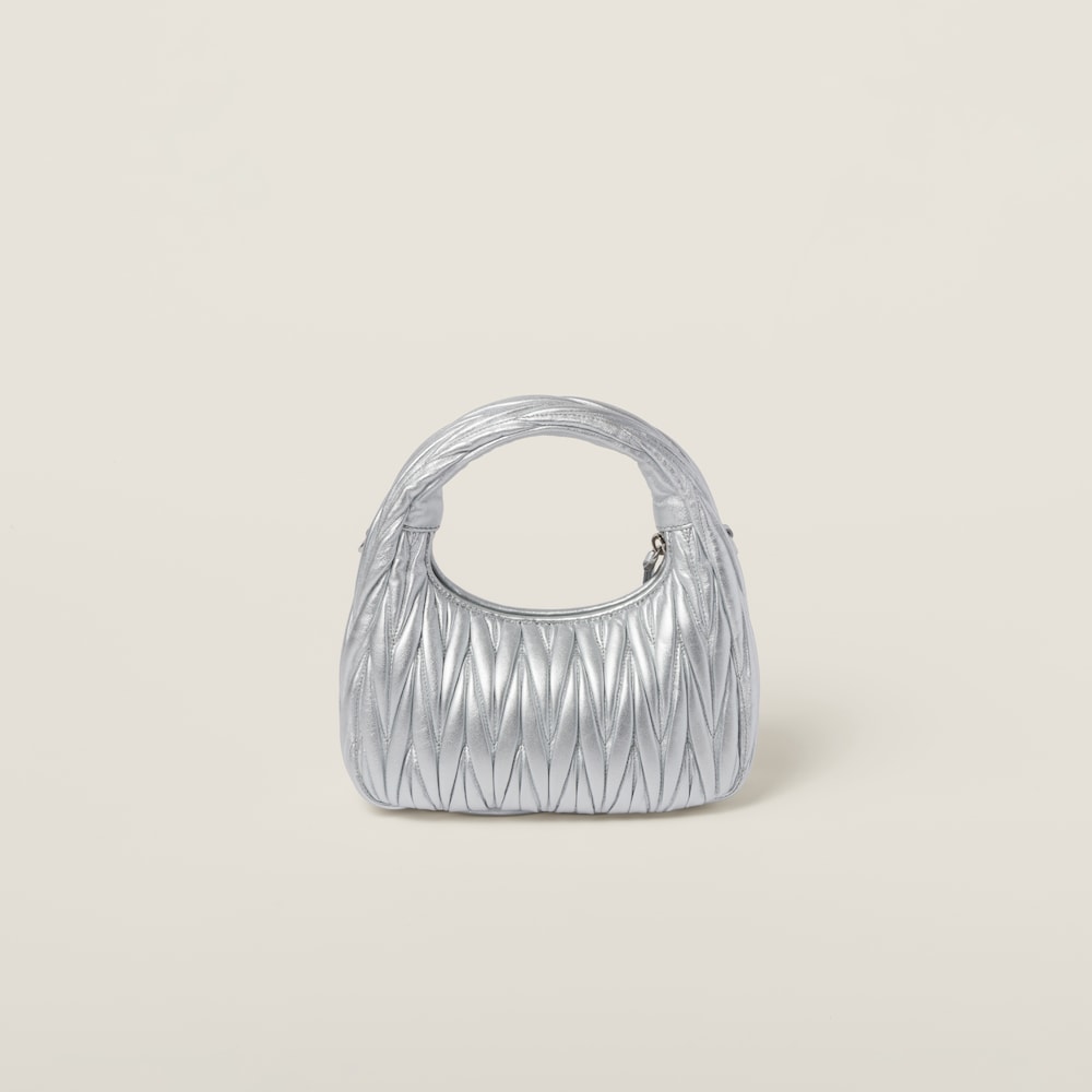 Replicate Wander matelassé nappa leather hobo bag(1:1 replica)