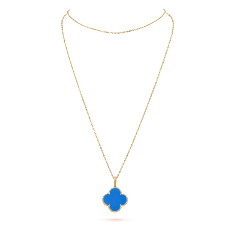 Replicate Magic Alhambra long necklace, 1 motif(1:1 replica)