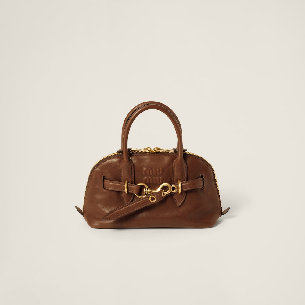 Replicate Aventure nappa leather top-handle bag(1:1 replica)