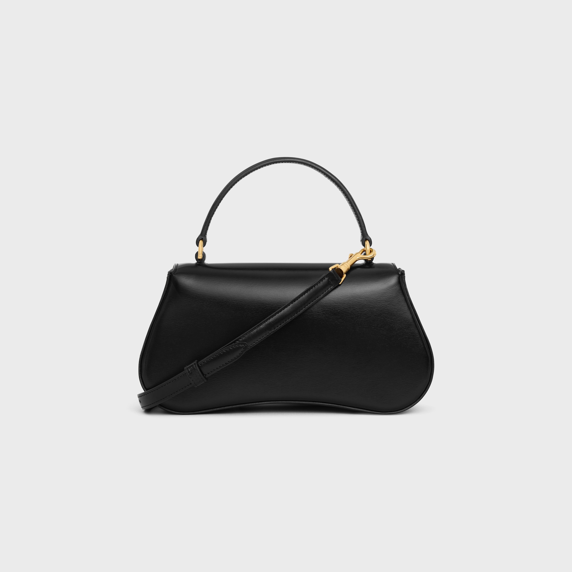 Replicate TEEN CELINE LOLA IN SHINY CALFSKIN BLACK(1:1 replica)