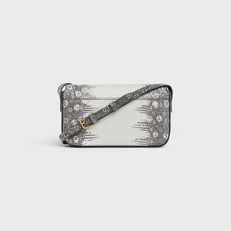 Replicate SHOULDER BAG CLAUDE IN LIZARD NATURAL(1:1 replica)