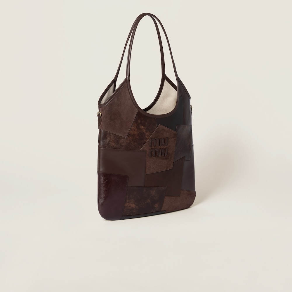Replicate IVY leather patchwork bag(1:1 replica)