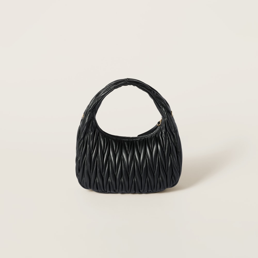 Replicate Regular wander matelassé nappa leather hobo bag(1:1 replica)