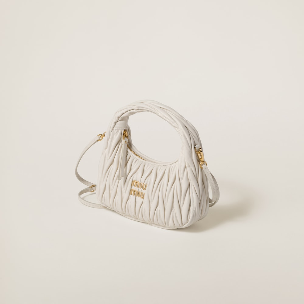 Replicate Wander matelassé nappa leather hobo bag(1:1 replica)