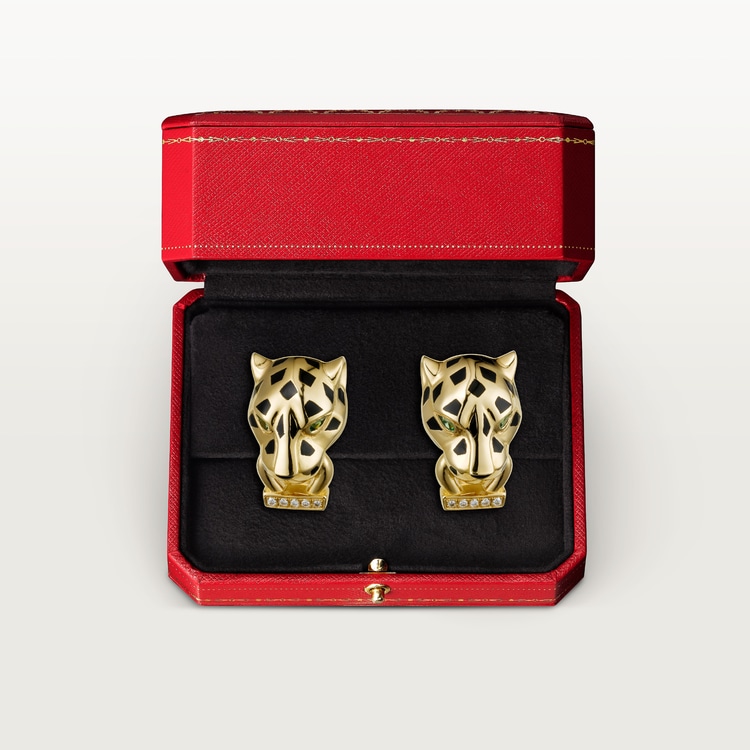 Replicate Panthère de Cartier earrings(1:1 replica)
