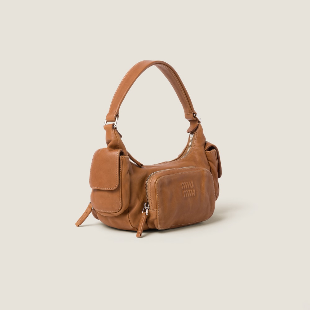 Replicate Pocket nappa leather bag(1:1 replica)