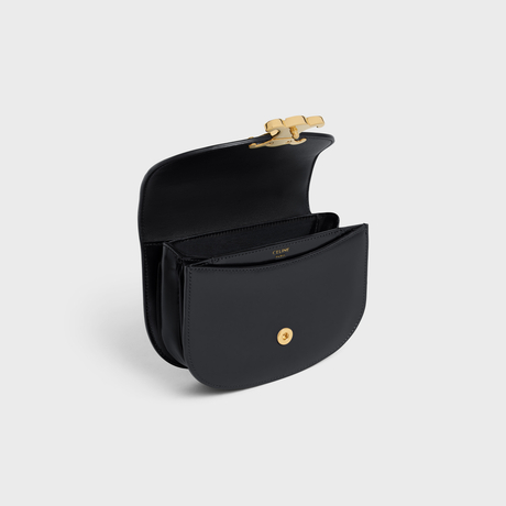 Replicate MINI BESACE CLEA IN SHINY CALFSKIN BLACK(1:1 replica)