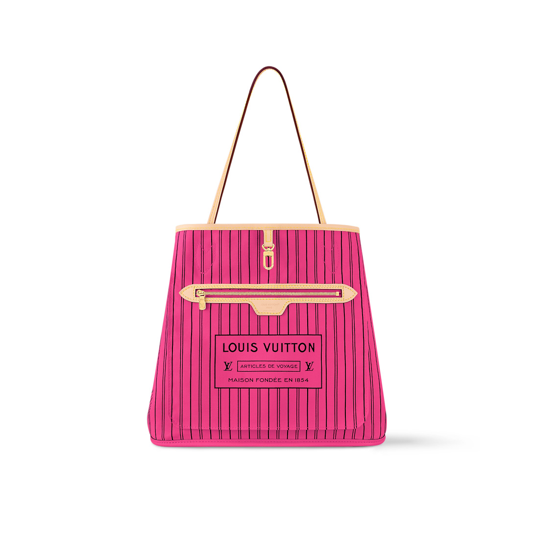 Replicate Louis Vuitton Neverfull Bandoulière Inside Out MM M12257(1:1 replica)